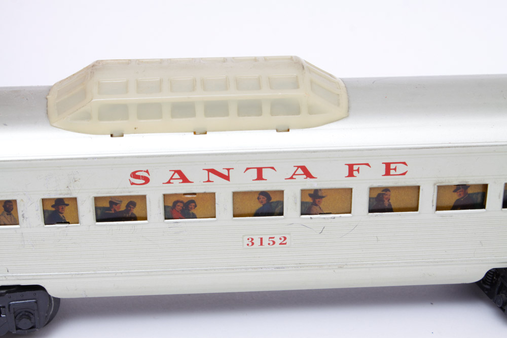 Vintage Marx Model Train Cars and Classic Rail Complete Set