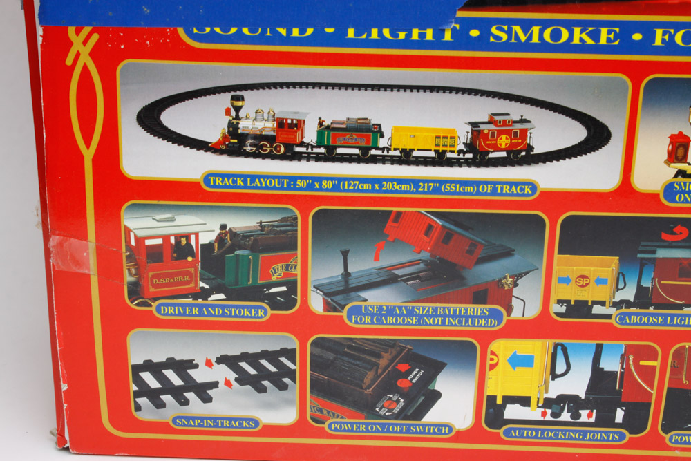 Vintage Marx Model Train Cars and Classic Rail Complete Set