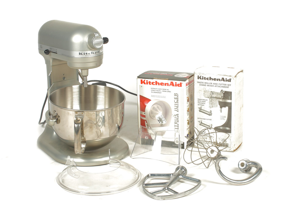 KitchenAid Professional 600 Mixer and Accessories