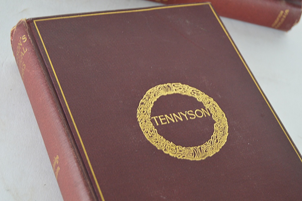 1890's Complete Poetical Works by Whittier, Tennyson, Browning