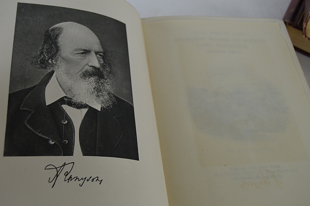 1890's Complete Poetical Works by Whittier, Tennyson, Browning