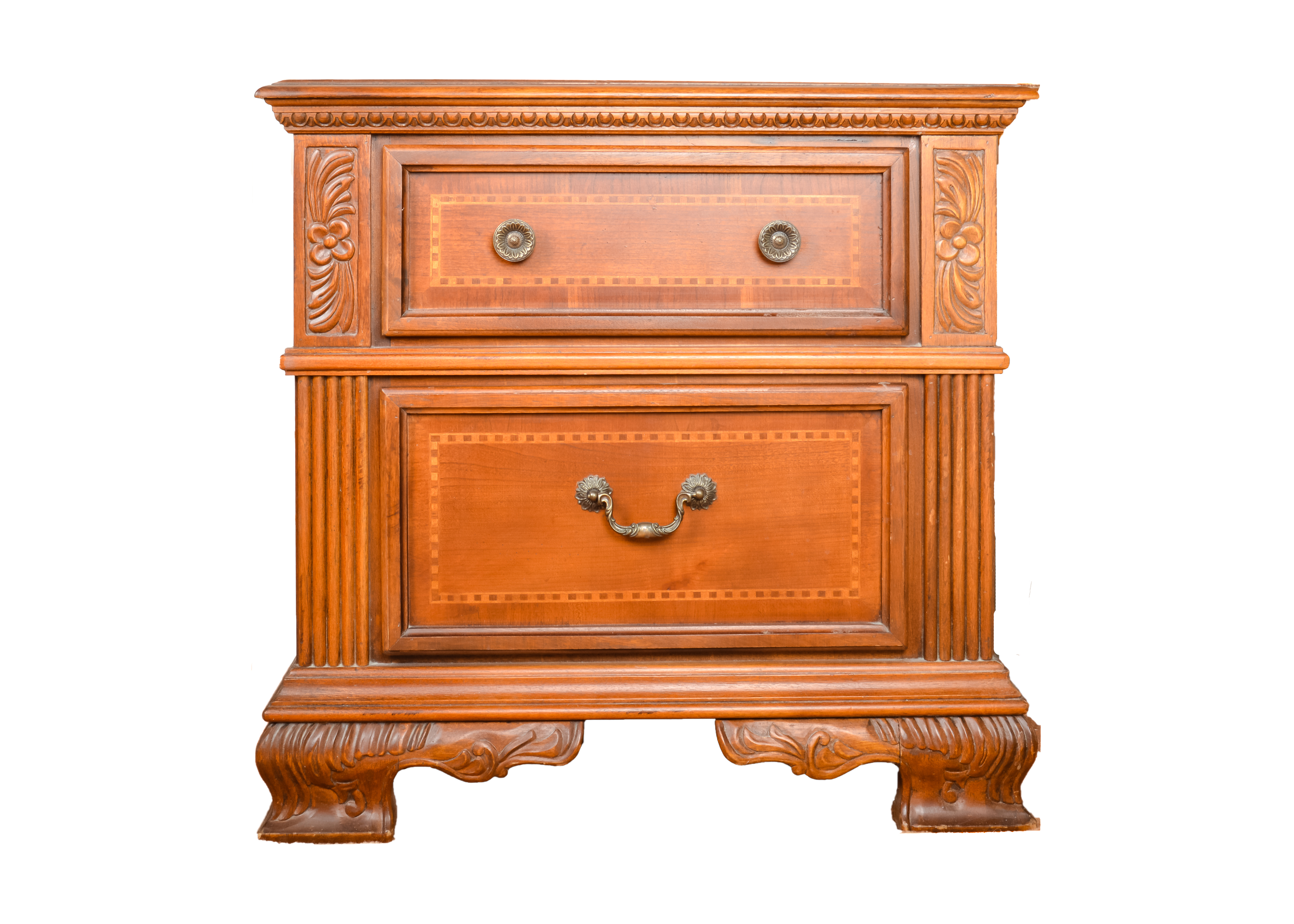 Collezione Europa Walnut Night Stand