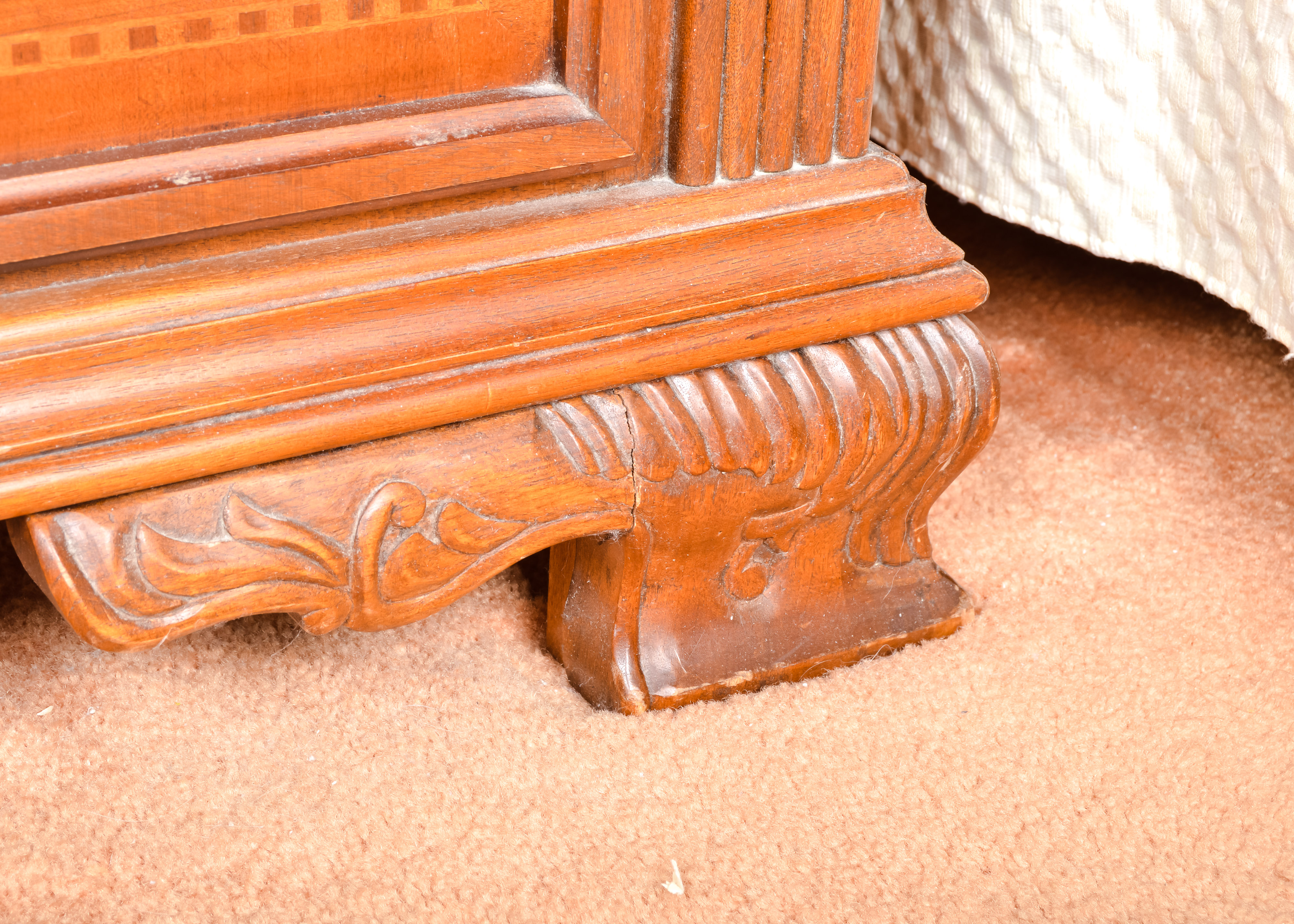 Collezione Europa Walnut Night Stand