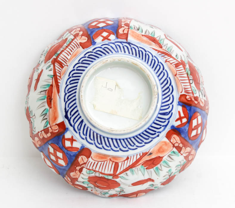 Hand-Painted Decorative Serving Bowl
