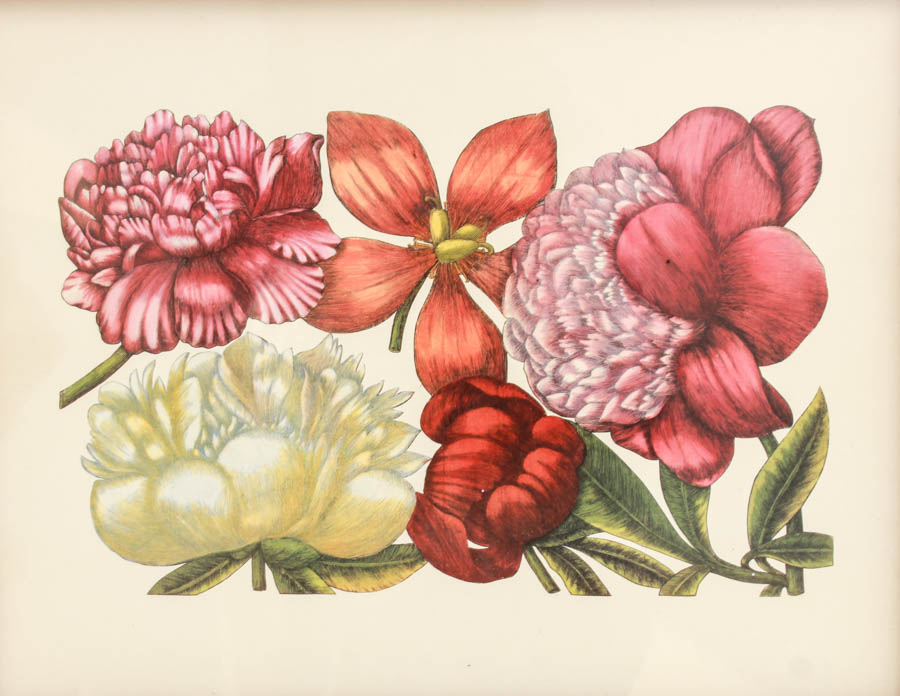 Belle Fleur Print Pair