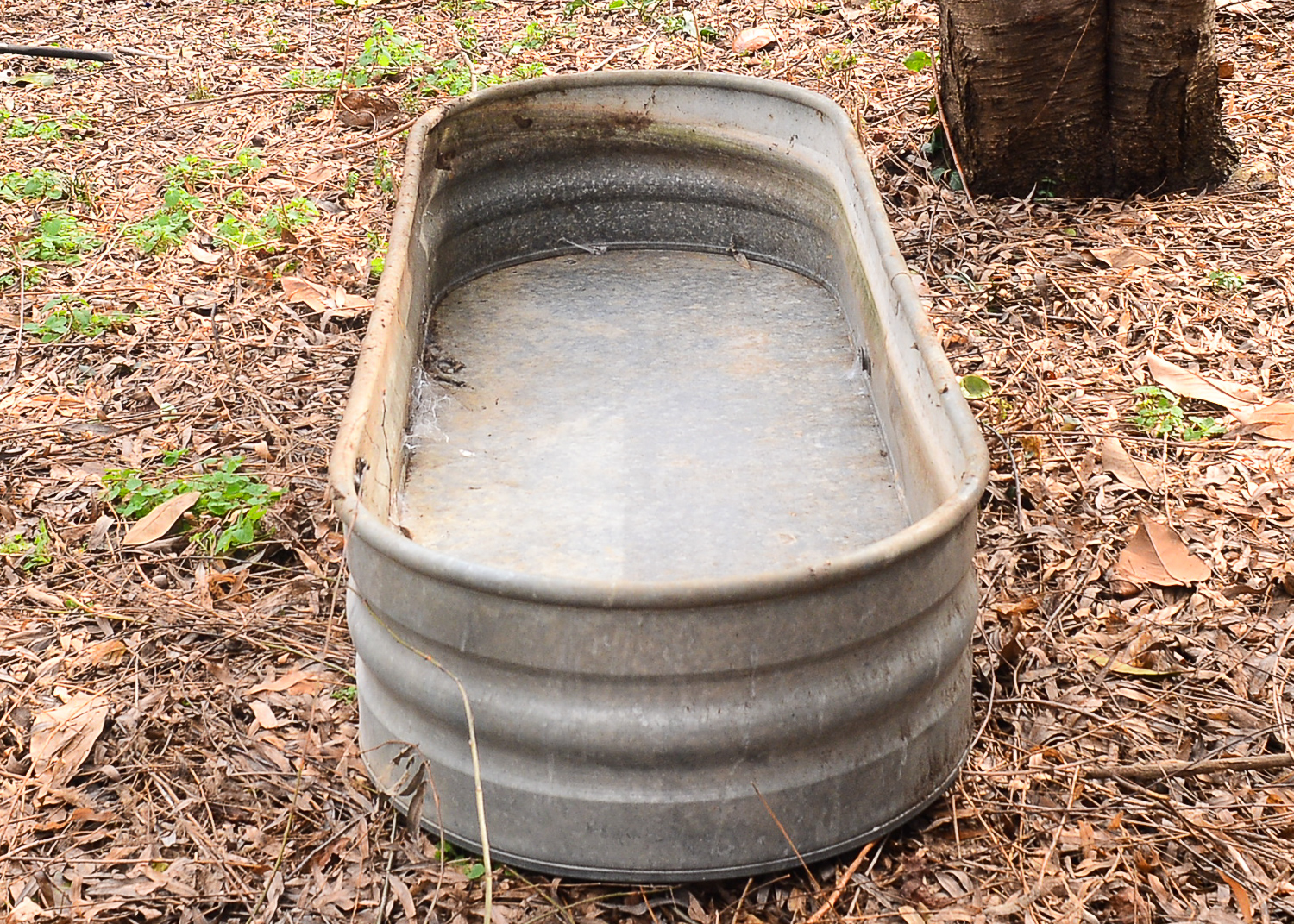 Large Galvanized Metal Tub