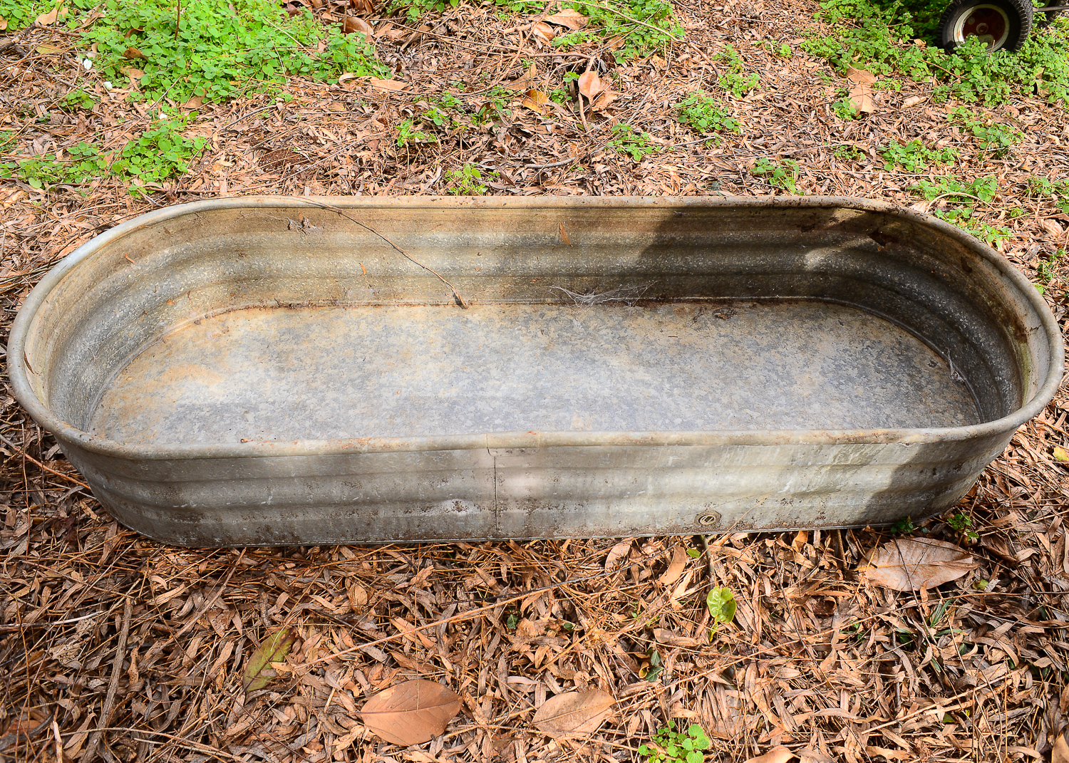 Large Galvanized Metal Tub