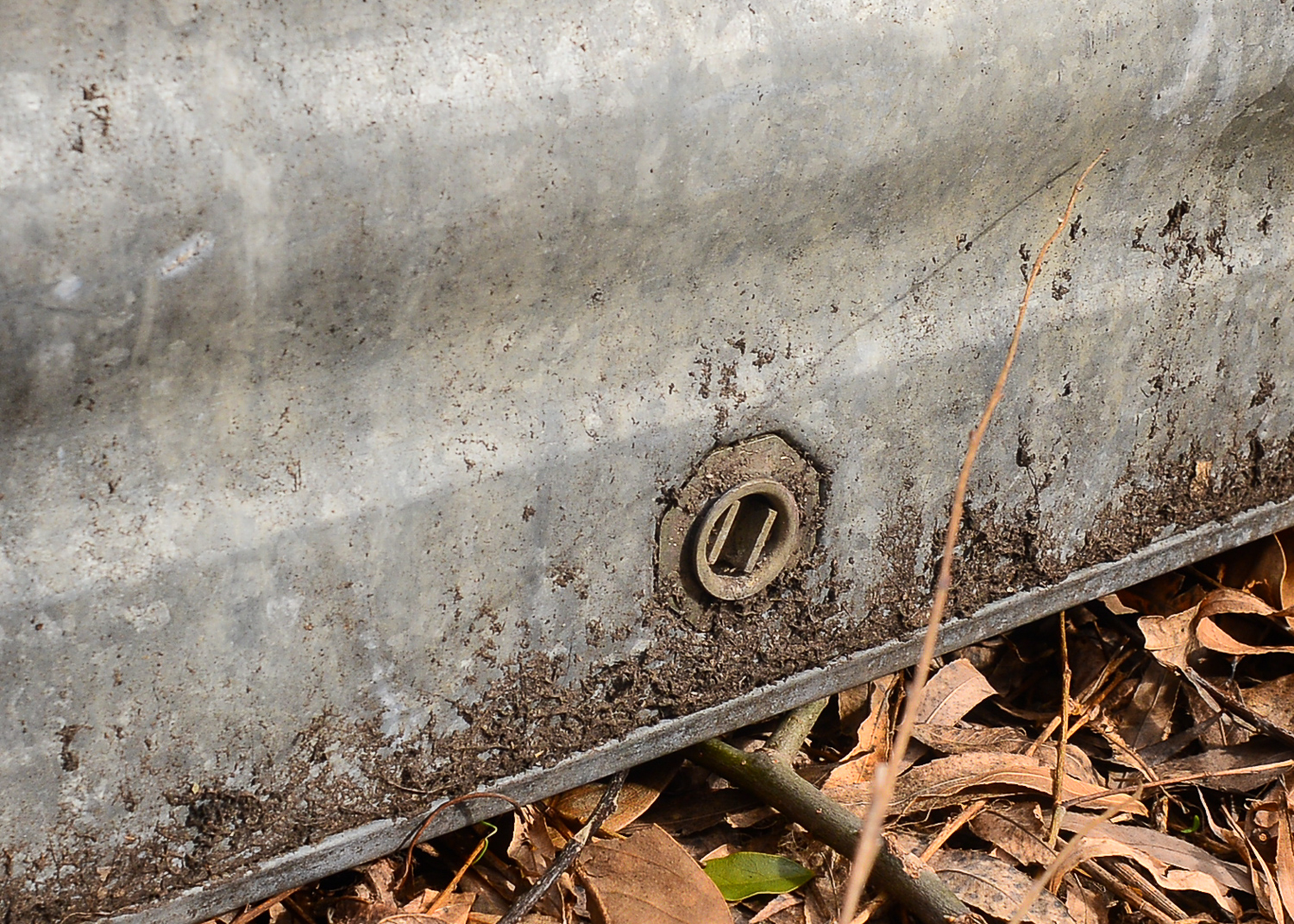 Large Galvanized Metal Tub