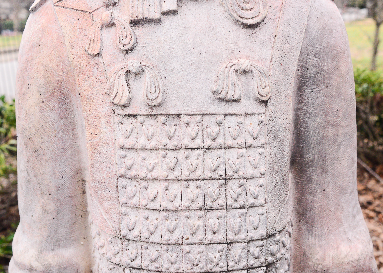 Japanese Warrior Garden Statue