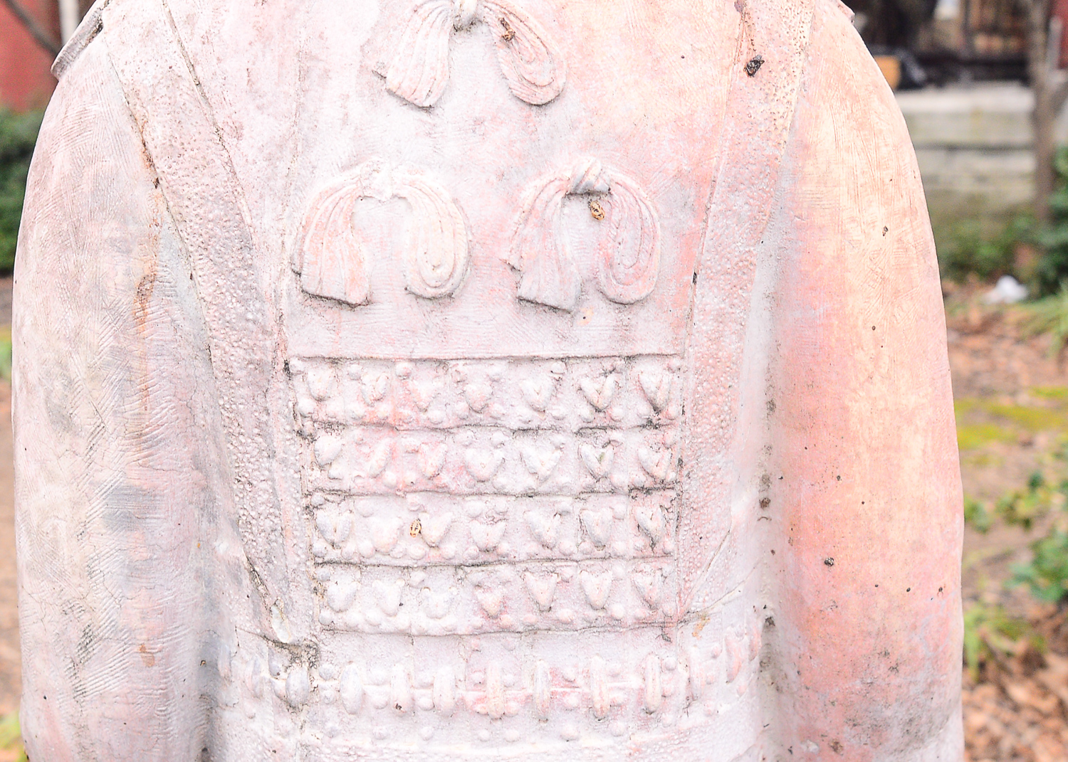 Japanese Warrior Garden Statue