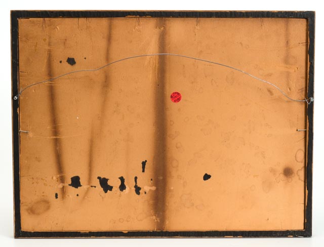 CB Drake Original Gouache Painting of Pastoral Scene