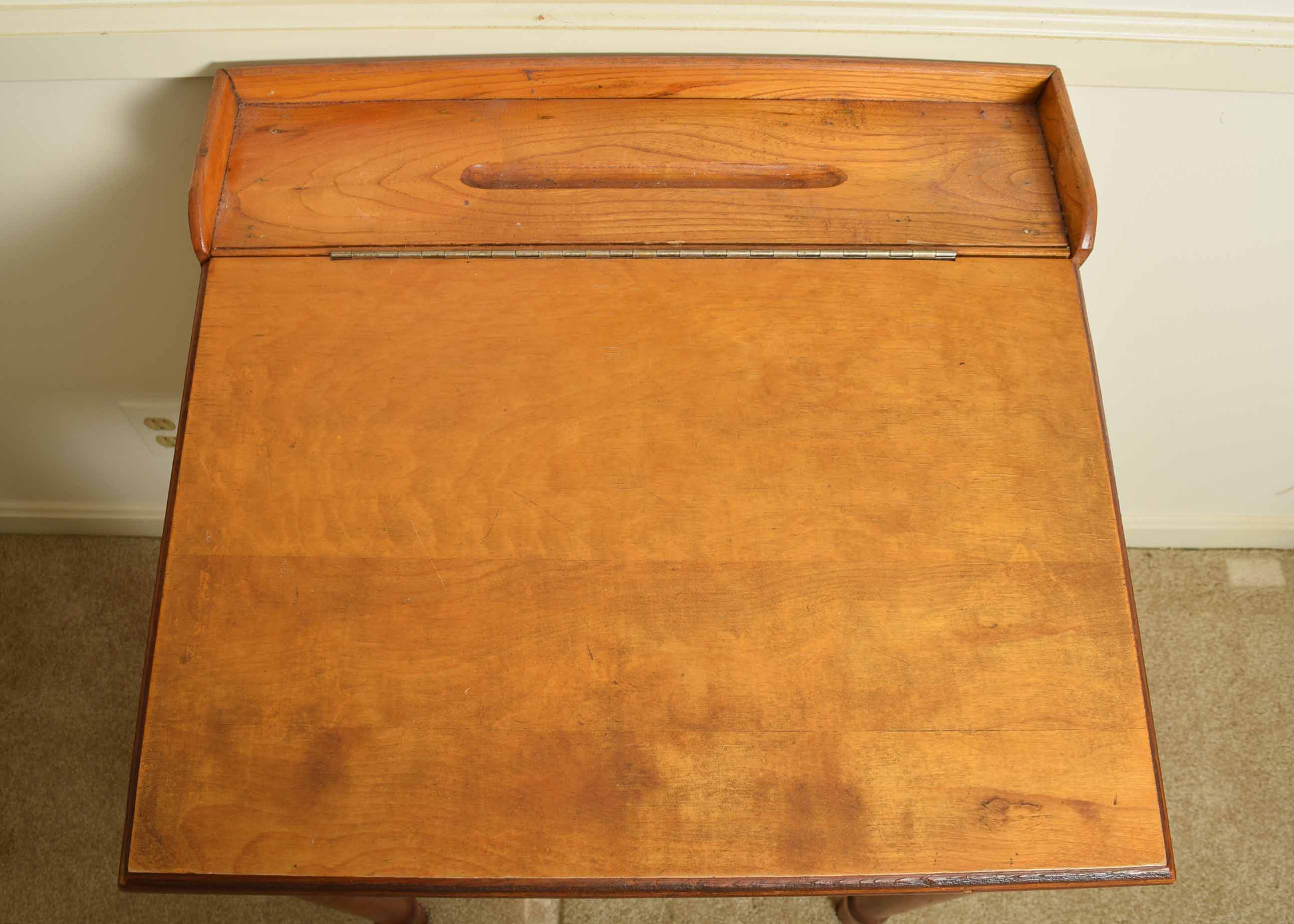 Antique Cherry Writing Desk