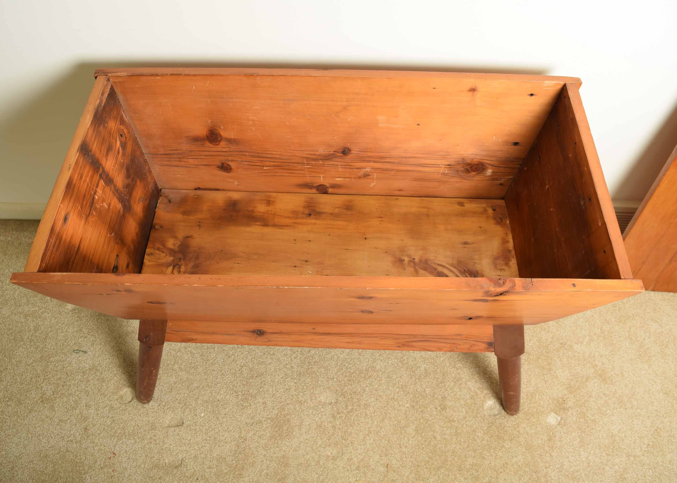 Antique Pine Dough Box