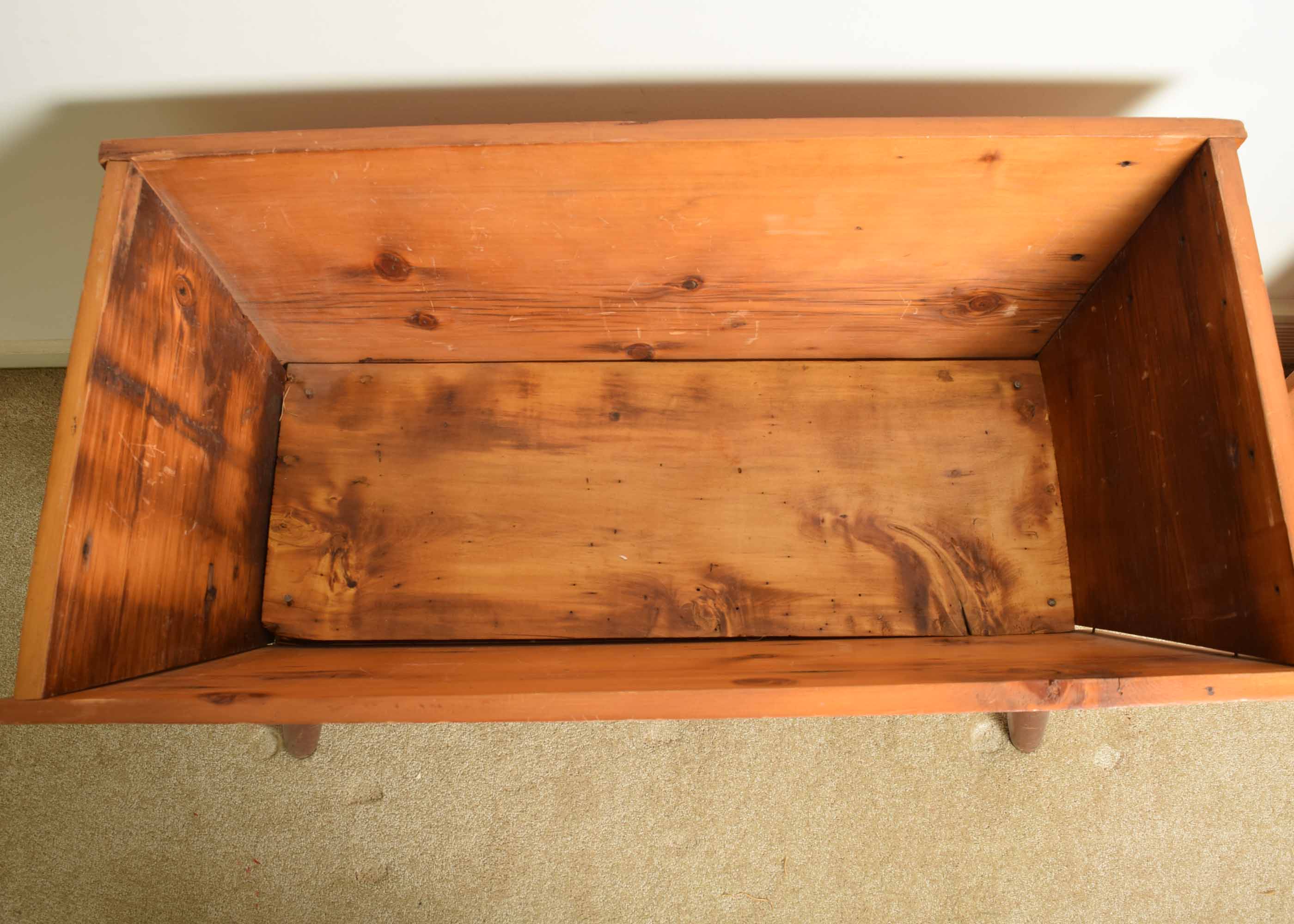 Antique Pine Dough Box