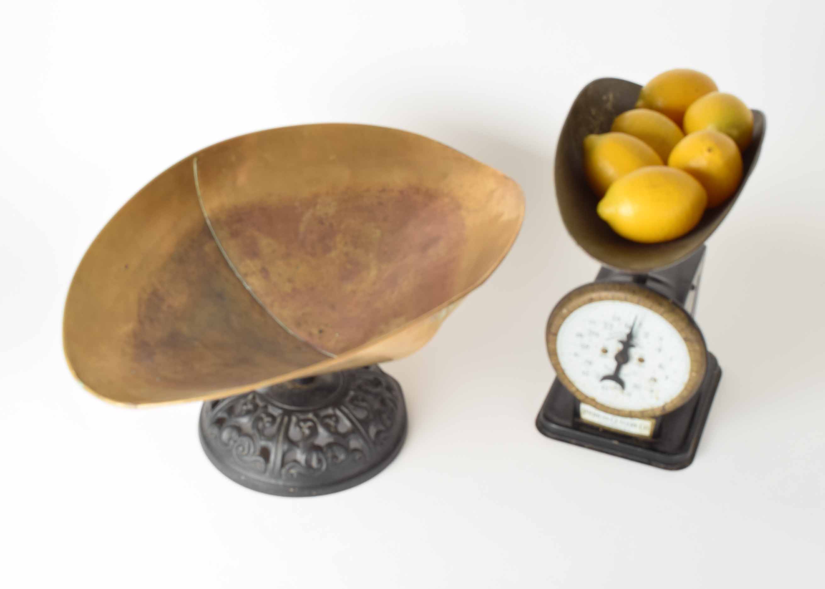 Vintage Food Scales Pair
