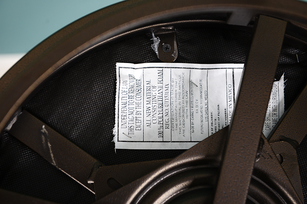 Rotating Metal Back Barstools