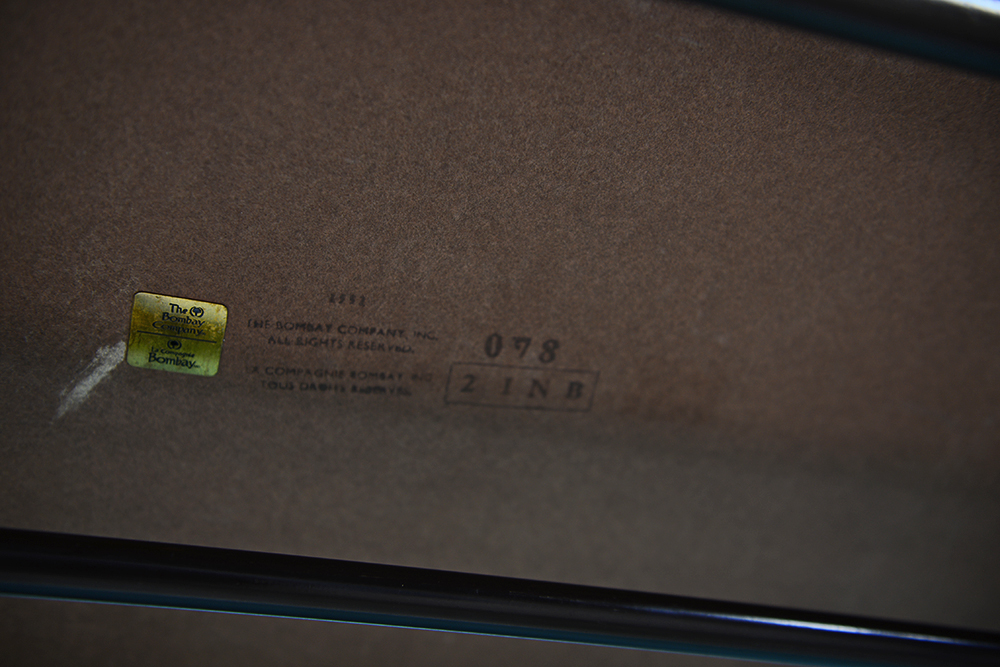 Rustic Pine Top Console Table