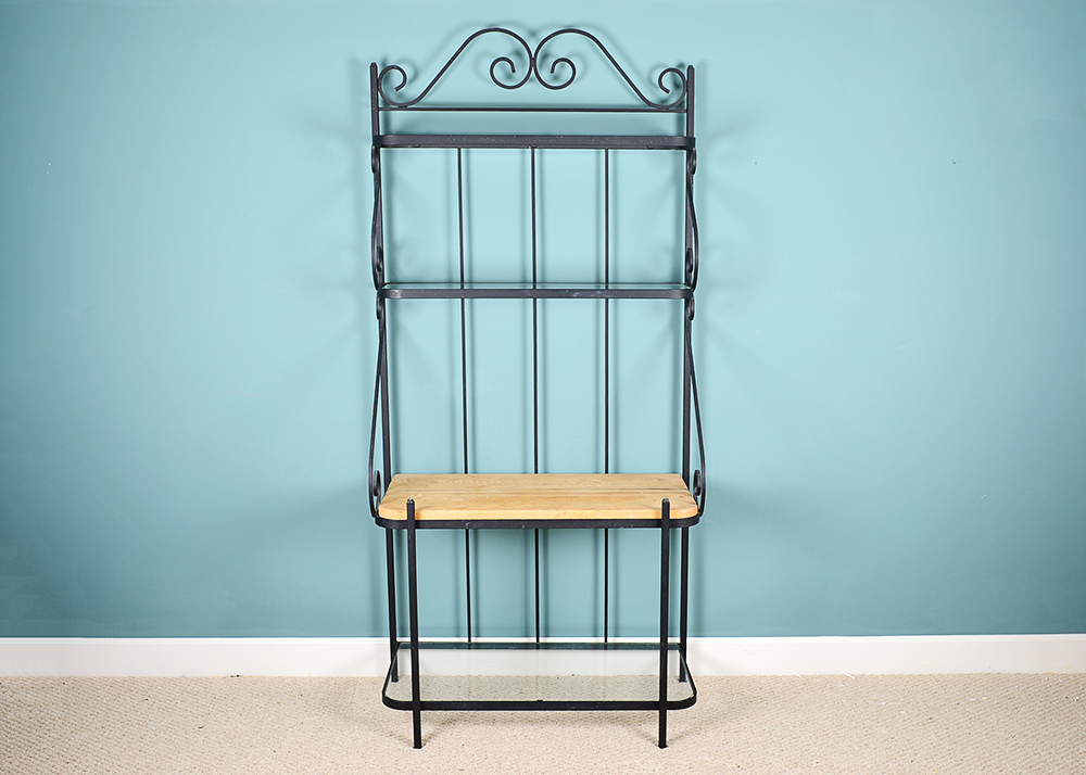 Metal Frame Baker's Rack