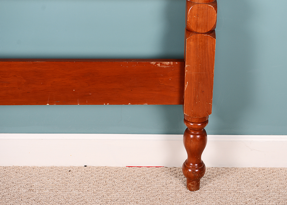 Traditional Twin Cherry Bed Frame