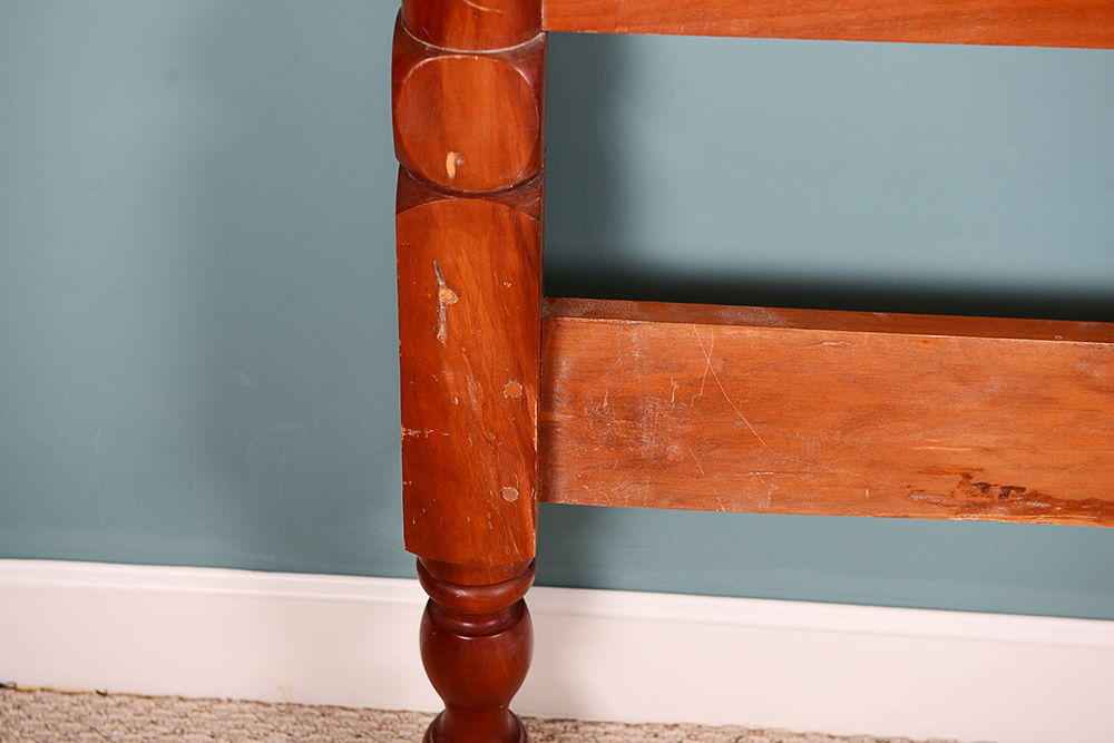 Traditional Twin Cherry Bed Frame