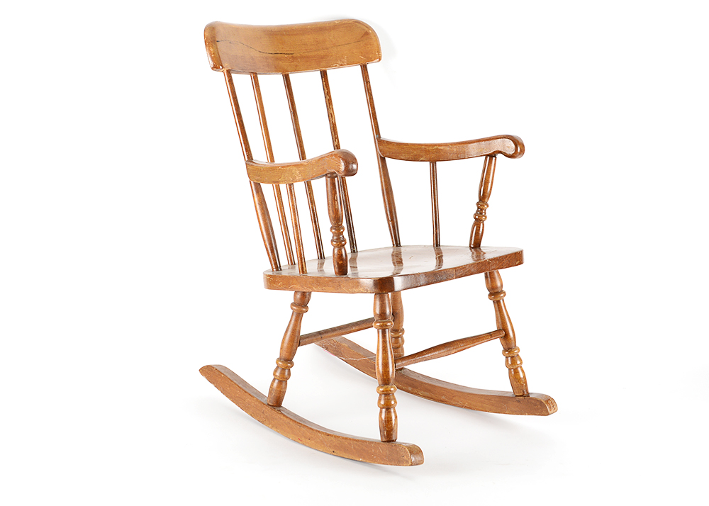 Children's Windsor Style Rocking Armchair