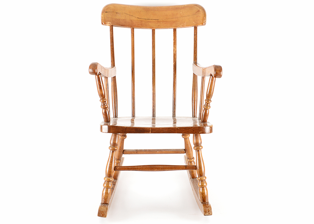 Children's Windsor Style Rocking Armchair