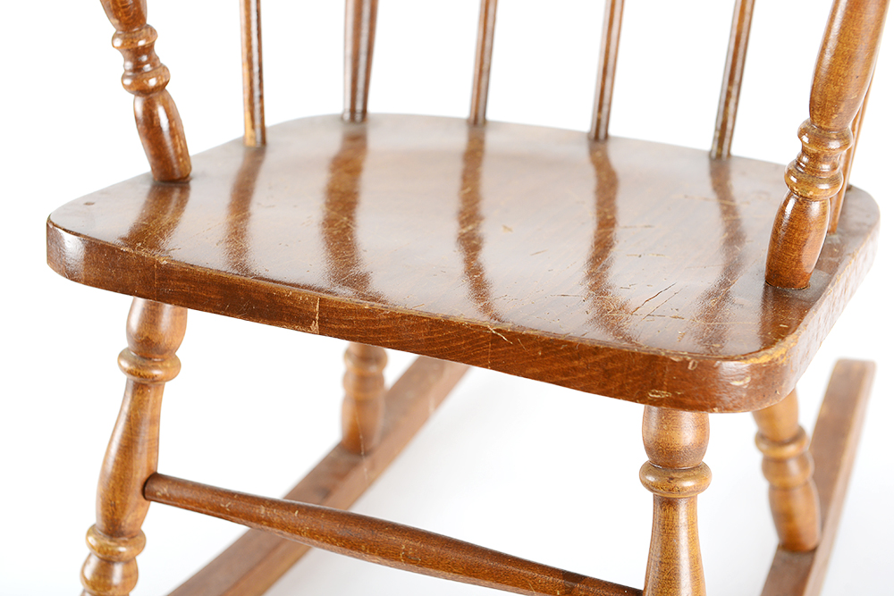 Children's Windsor Style Rocking Armchair