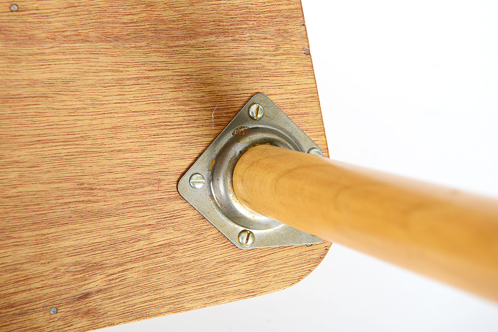 Natural Wood Children's Round Table and Chairs