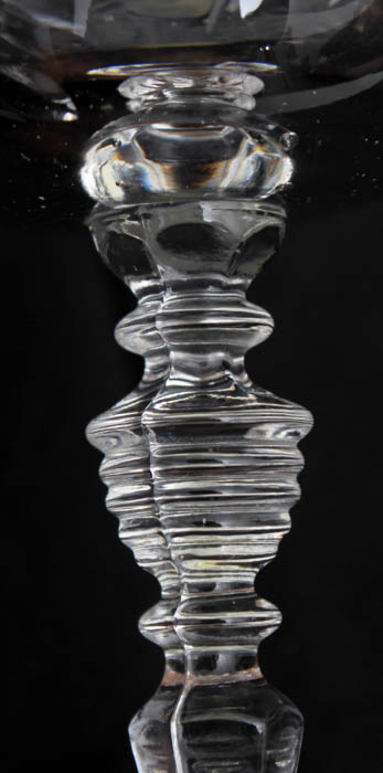 Set of Four Etched Glasses