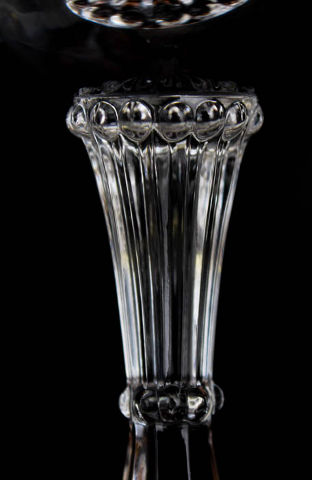 Set of Cut Glass Wine Glasses