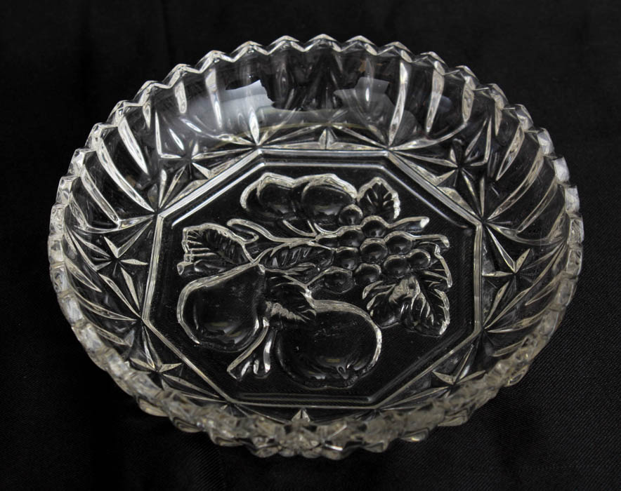 Group of Assorted Pressed Glass Dishes