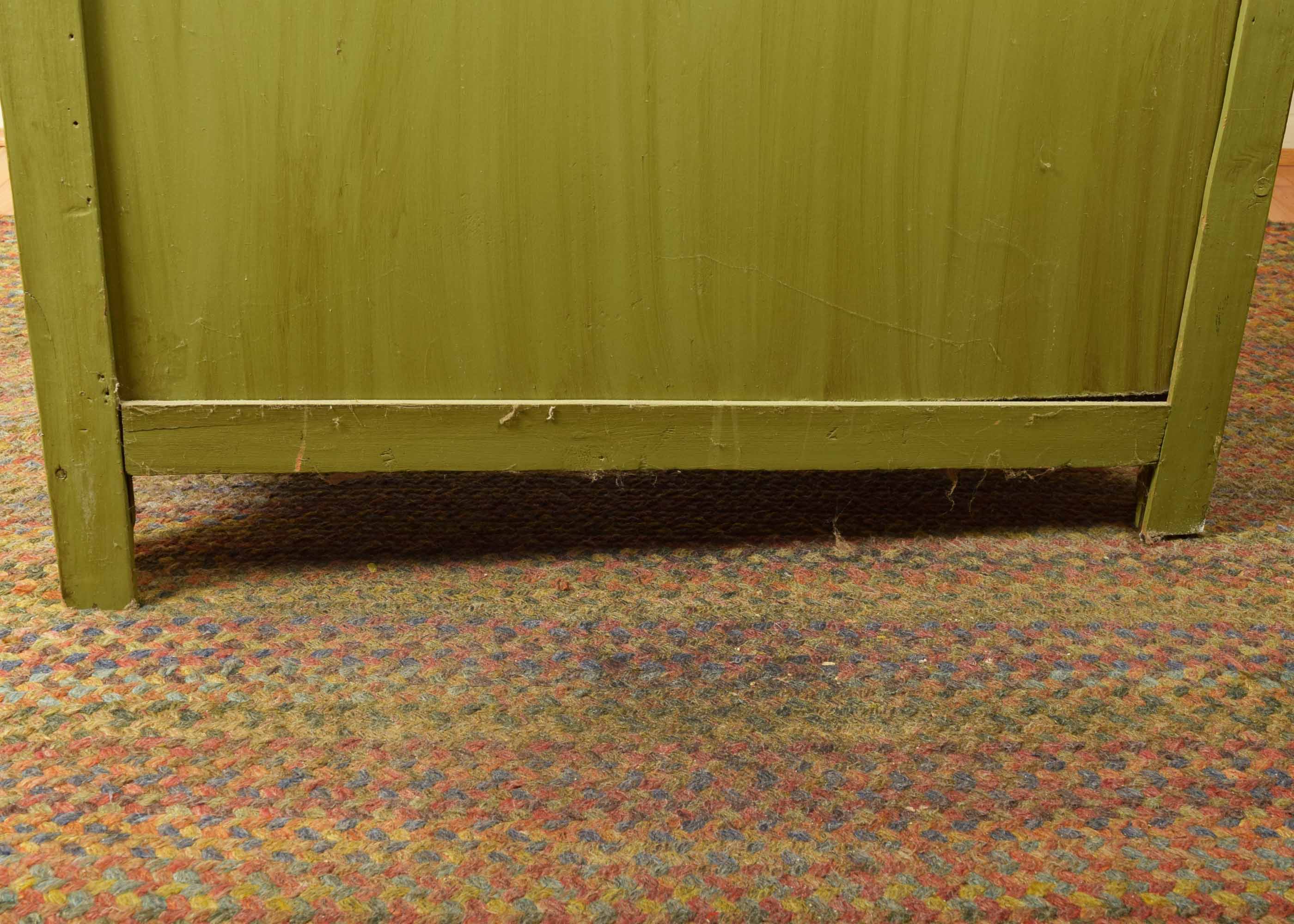 Antique Painted Wood Pie Safe