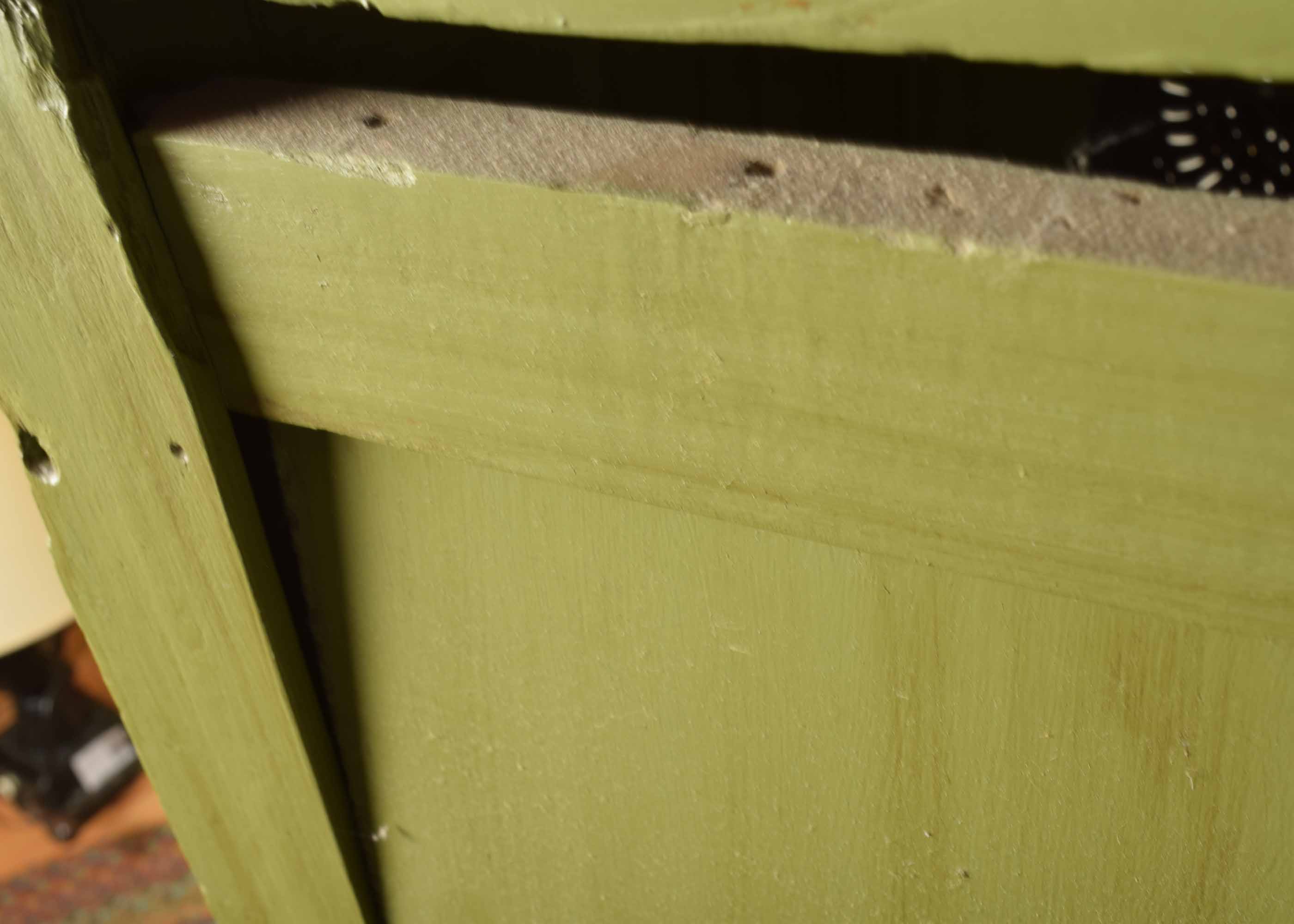 Antique Painted Wood Pie Safe