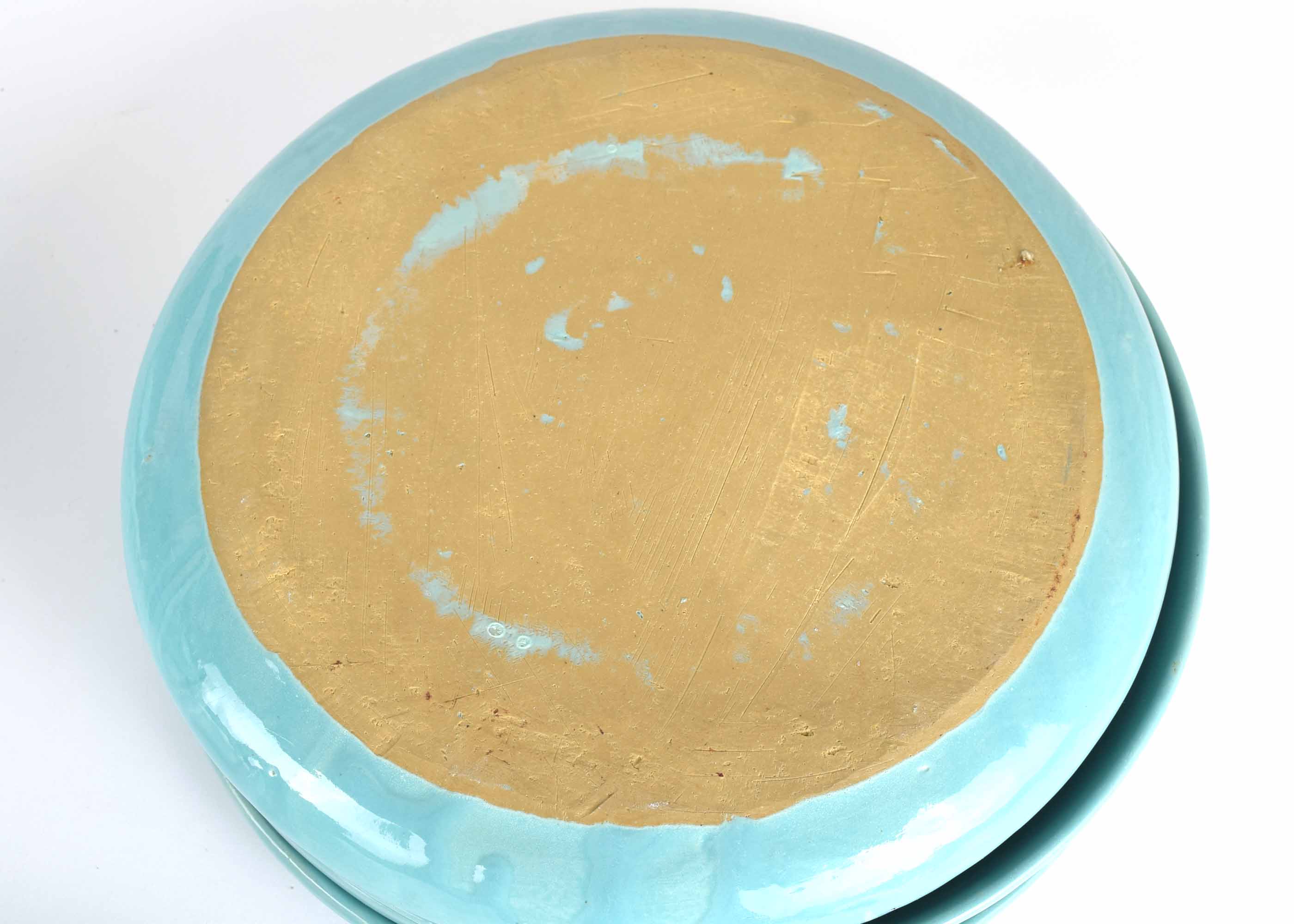 Turquoise Blue Bybee Stoneware Set