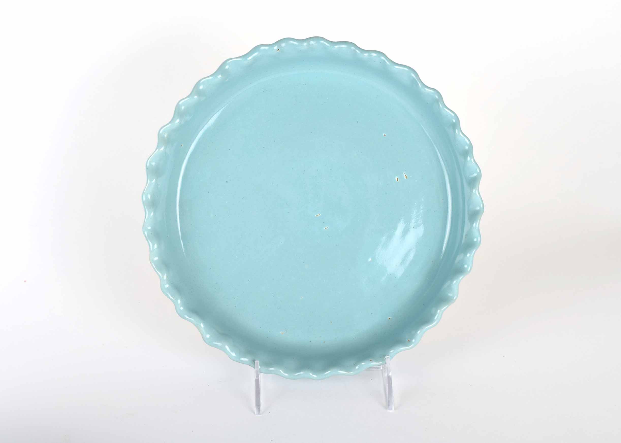 Turquoise Blue Bybee Stoneware Set