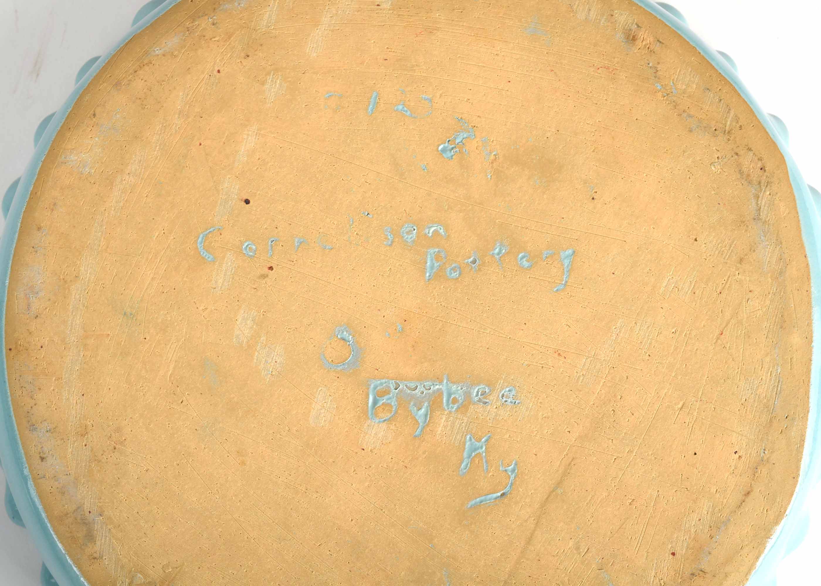 Turquoise Blue Bybee Stoneware Set