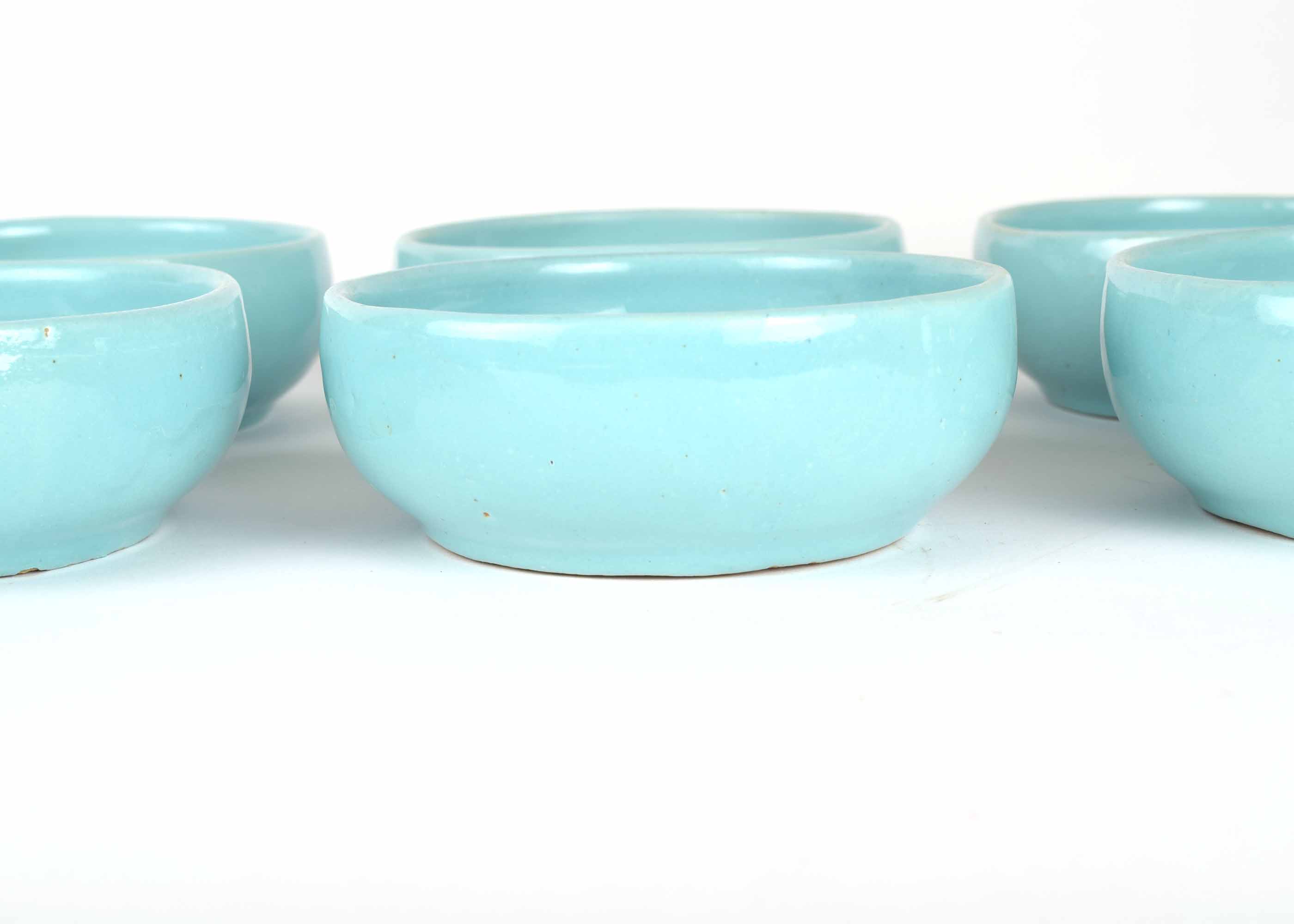 Turquoise Blue Bybee Stoneware Set