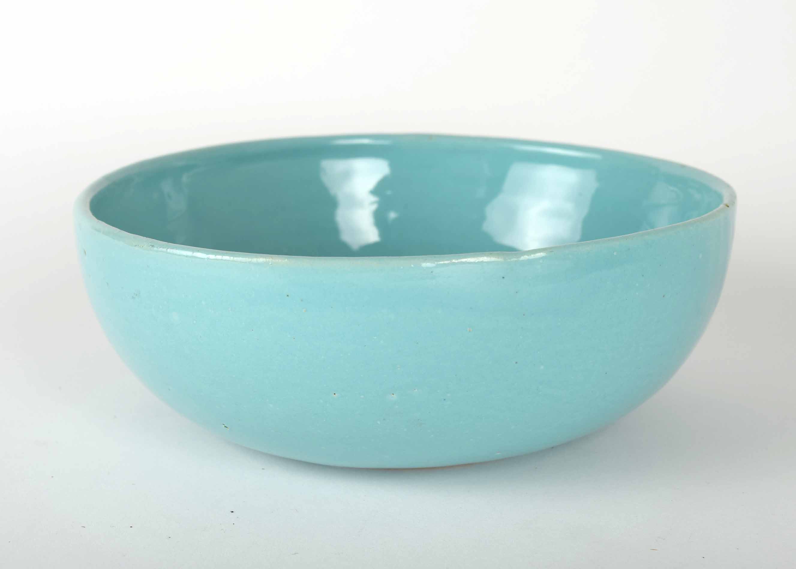 Turquoise Blue Bybee Stoneware Set