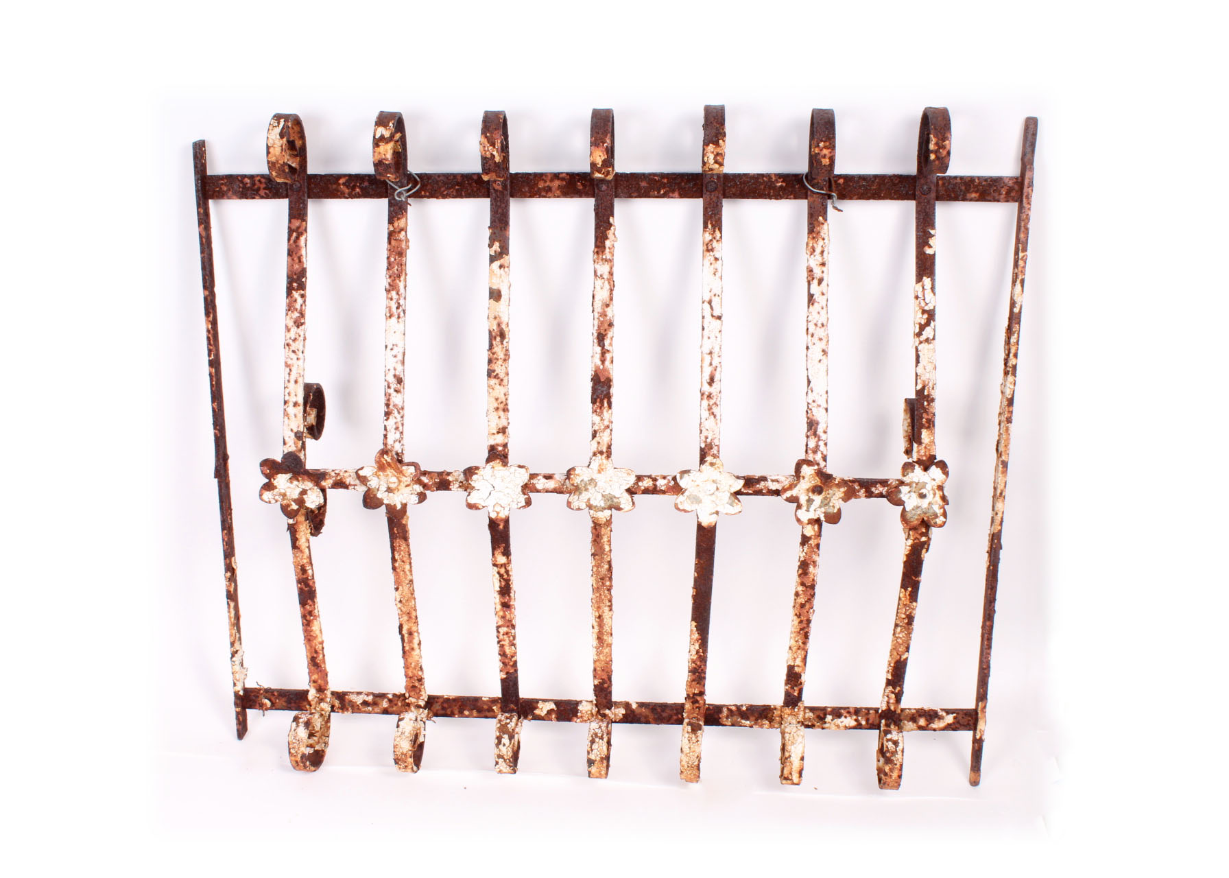 Antique Wrought Iron Fence Parts