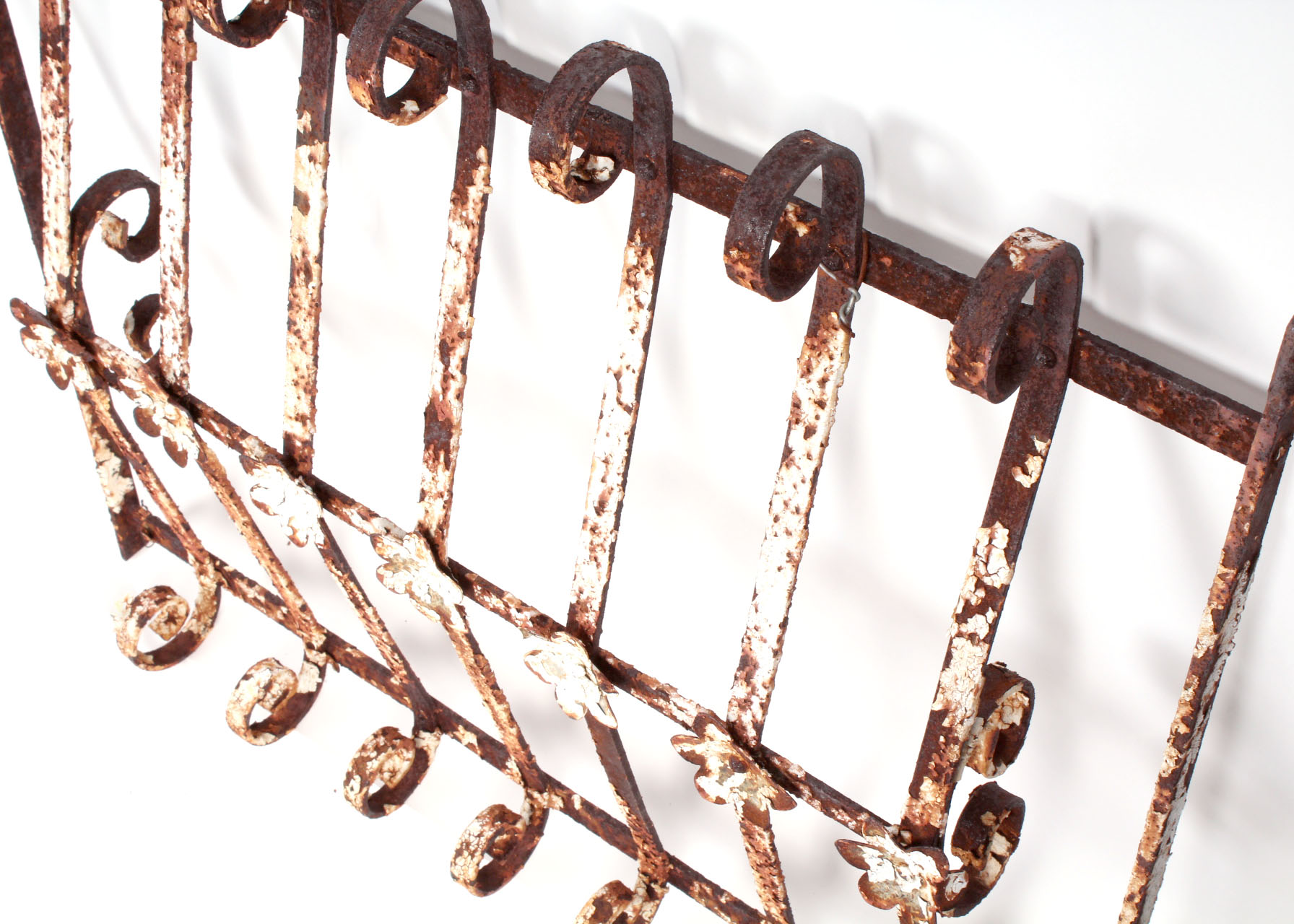 Antique Wrought Iron Fence Parts