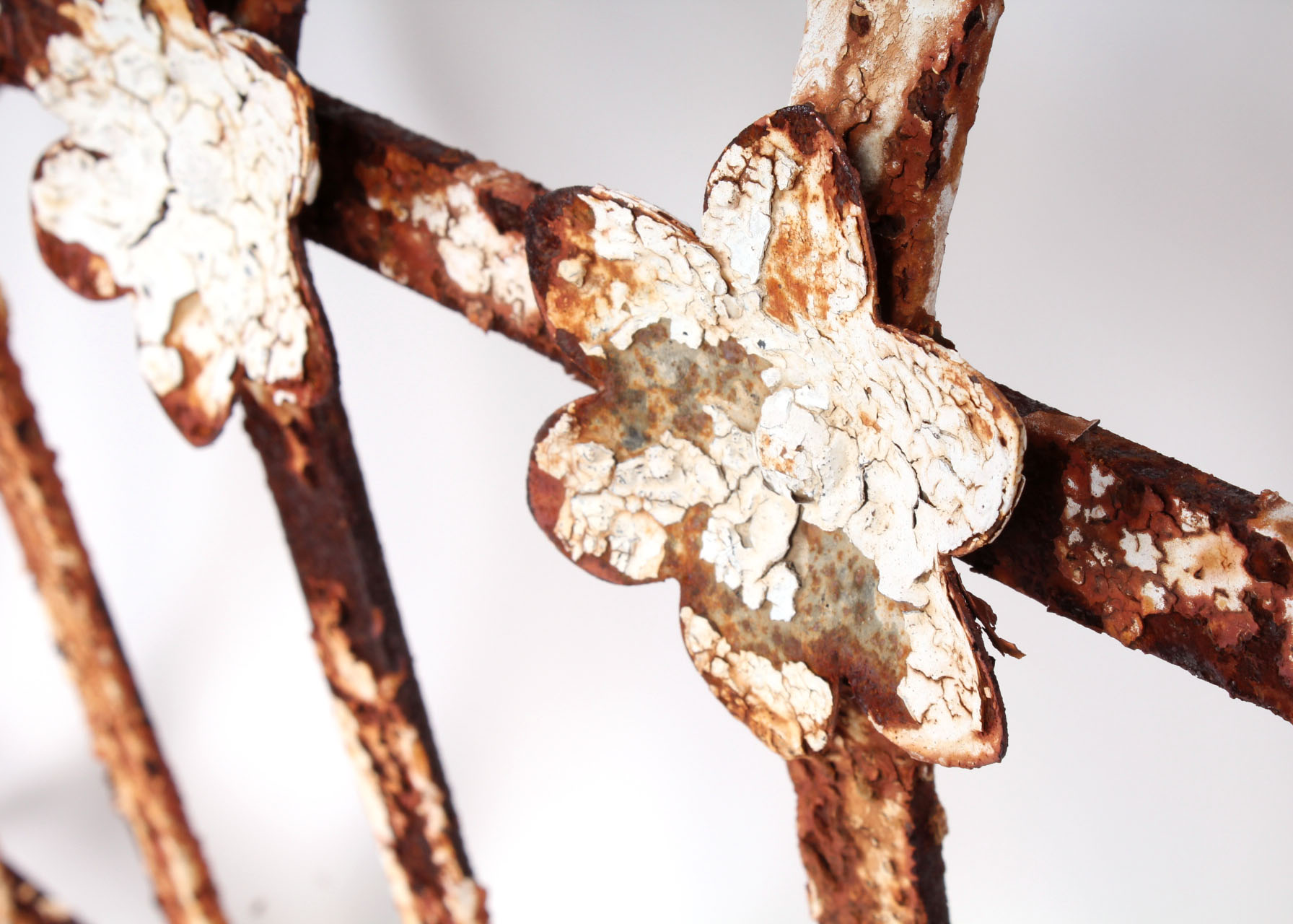 Antique Wrought Iron Fence Parts