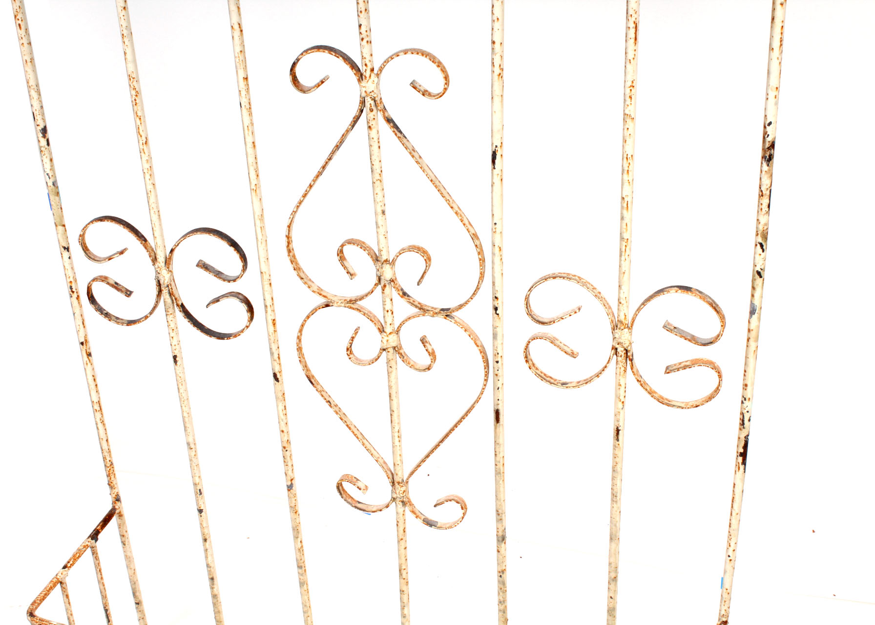 Antique Wrought Iron Fence Parts