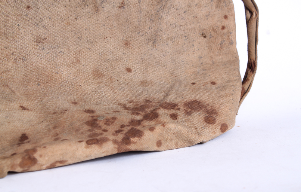 Civil War Union Canteen and Canvas Haversack