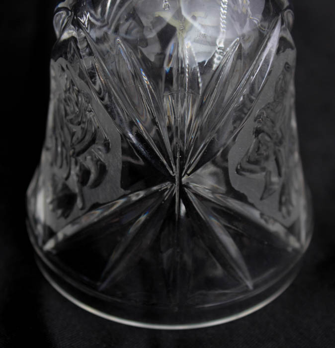 Cut Glass Bell