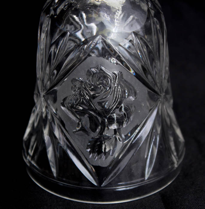 Cut Glass Bell