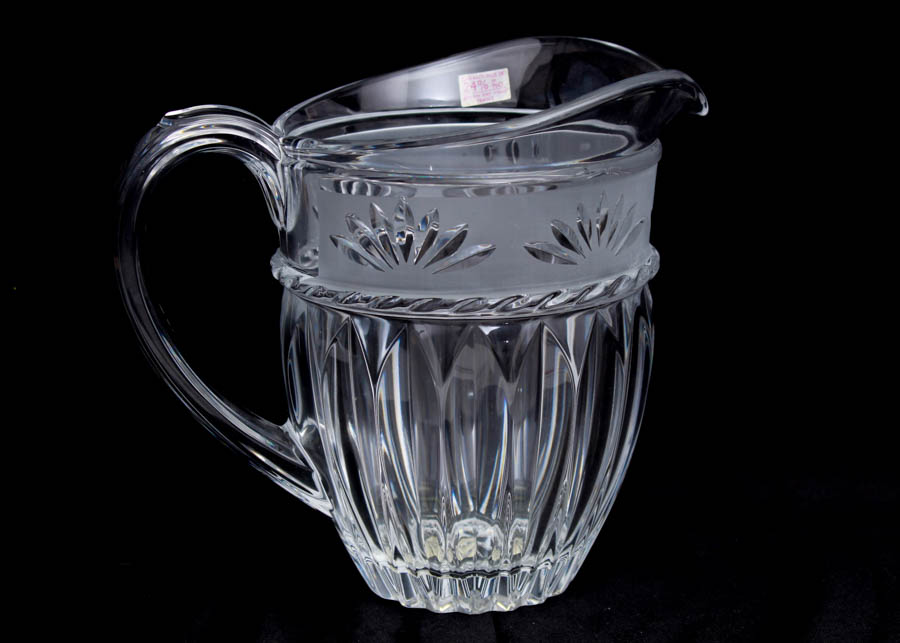 Lead Crystal Pitcher