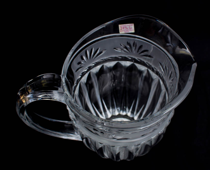 Lead Crystal Pitcher