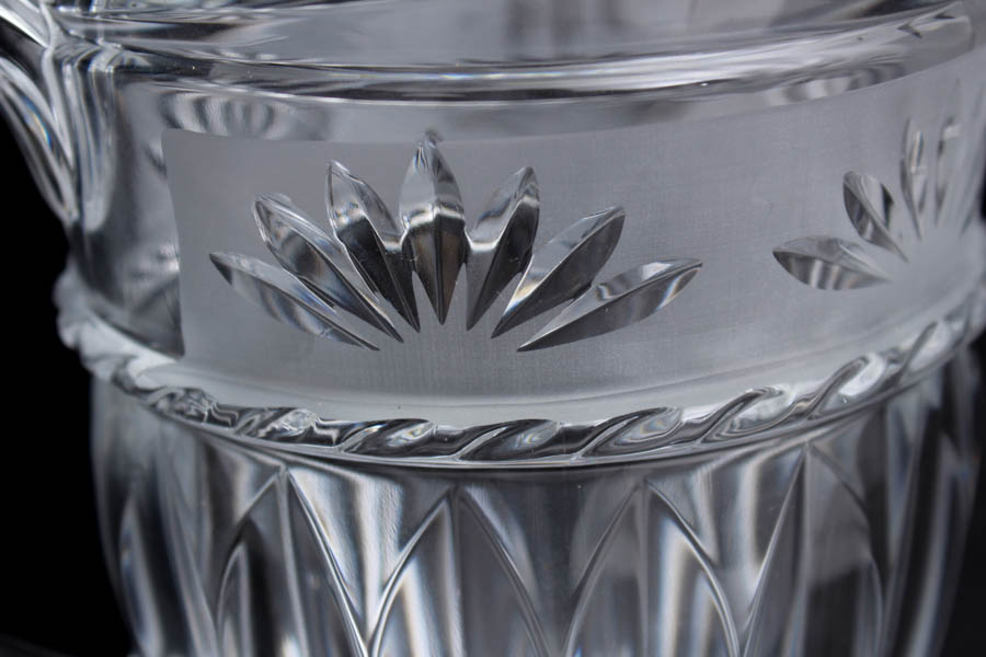 Lead Crystal Pitcher