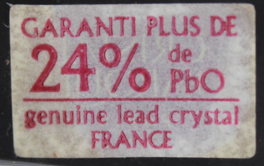 Lead Crystal Pitcher