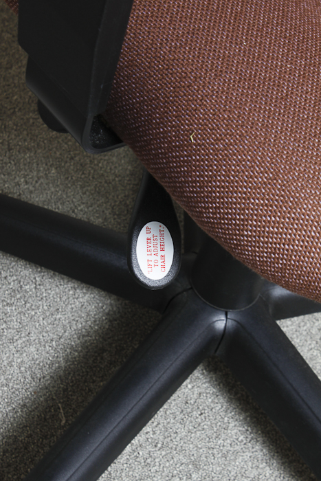 Burgundy Office chair